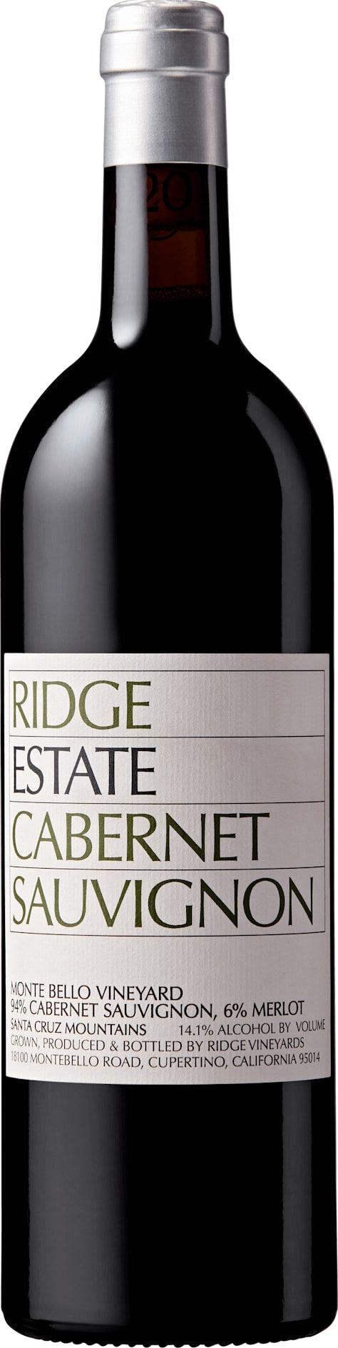 Ridge Estate Cabernet Sauvignon Magnum 2019 150cl - Just Wines 