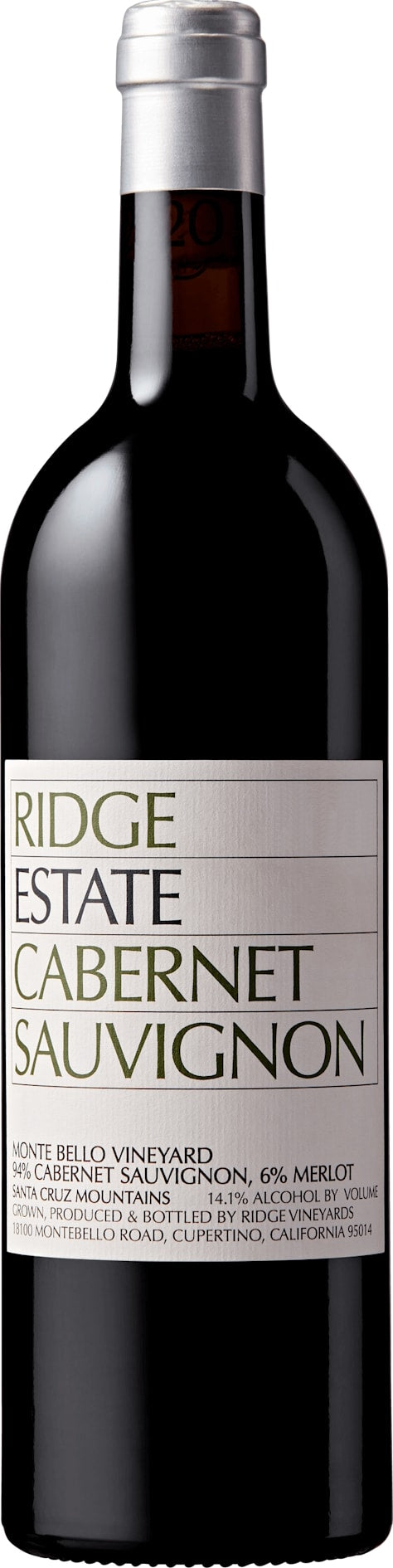 Ridge Estate Cabernet Sauvignon Magnum 2019 6x75cl - Just Wines 