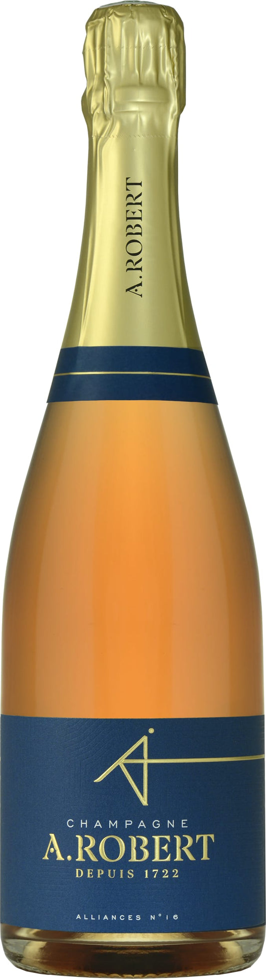 Champagne A Robert Alliances Rose 75cl NV - Just Wines 