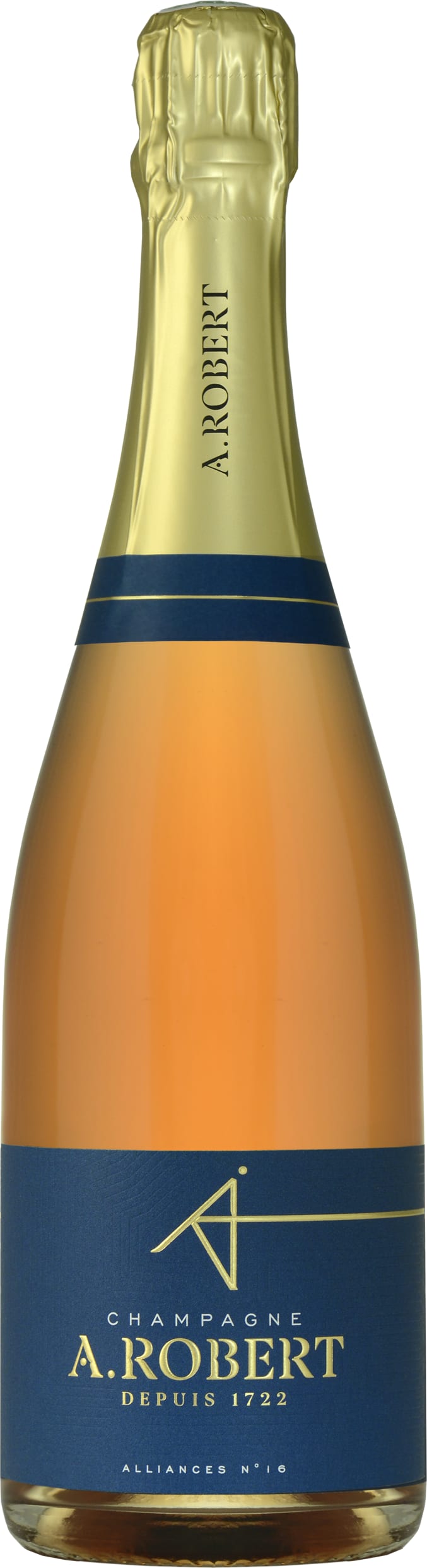 Champagne A Robert Alliances Rose 75cl NV - Buy Champagne A Robert Wines from GREAT WINES DIRECT wine shop