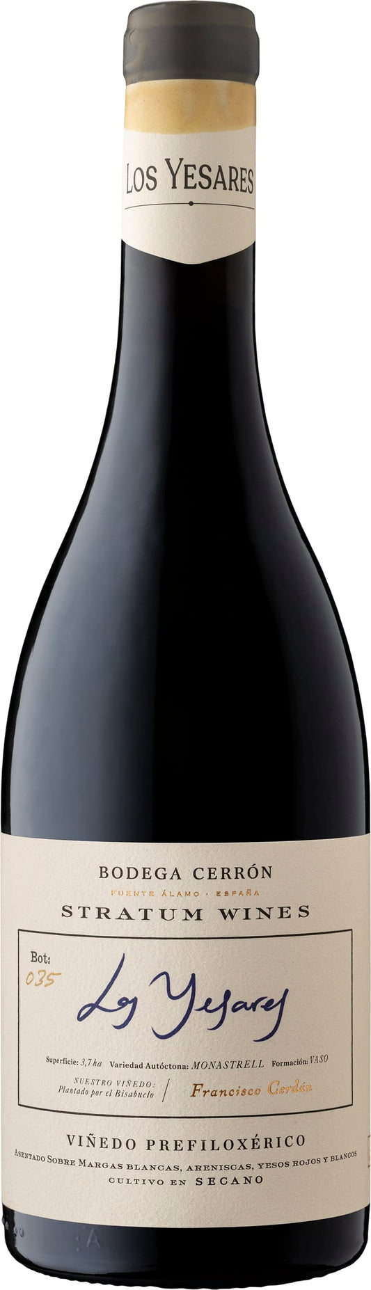 Bodega Cerron Los Yesares Monastrell 2021 75cl - Just Wines 