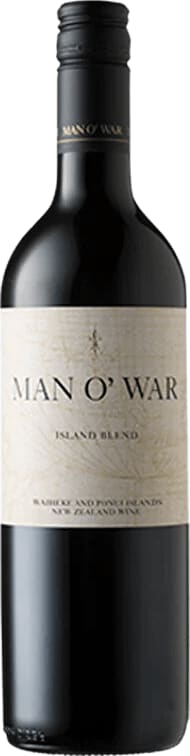 Man O War Island Blend - Cabernet Franc, PV, Malbec, Merlot 2019 6x75cl - Just Wines 