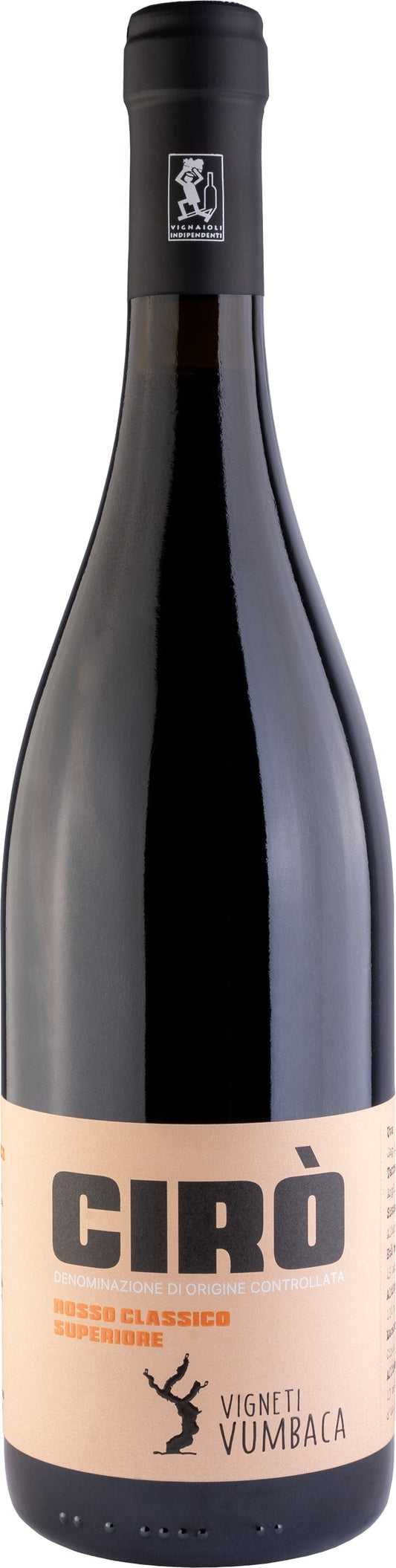 Vumbaca Giuseppe Ciro DOC Rosso Classico Superiore Organic 2022 75cl - Buy Vumbaca Giuseppe Wines from GREAT WINES DIRECT wine shop