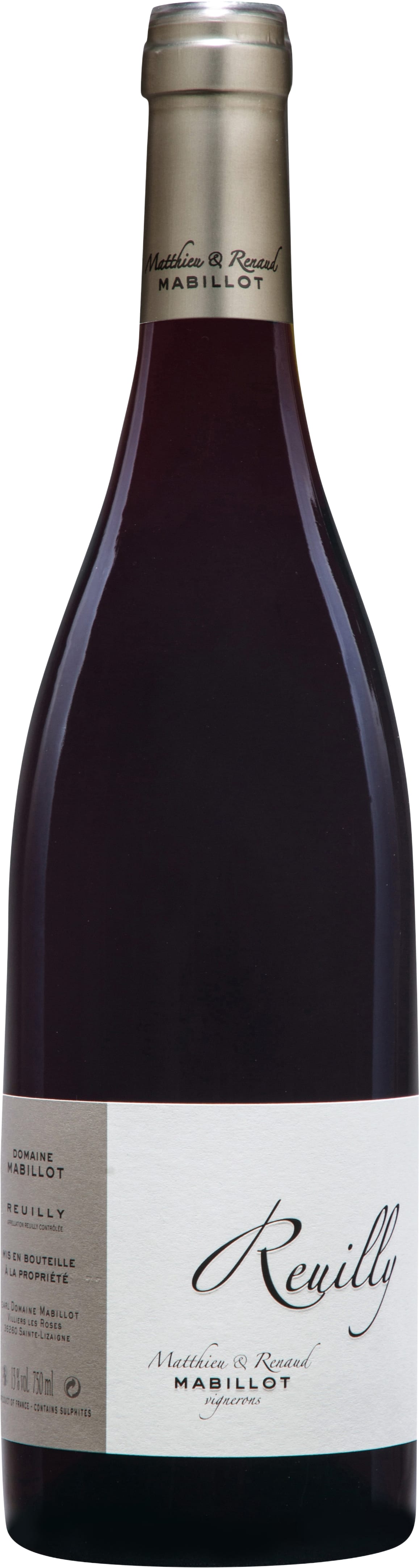 Domaine Mabillot Reuilly Pinot Noir 2023 75cl - Buy Domaine Mabillot Wines from GREAT WINES DIRECT wine shop