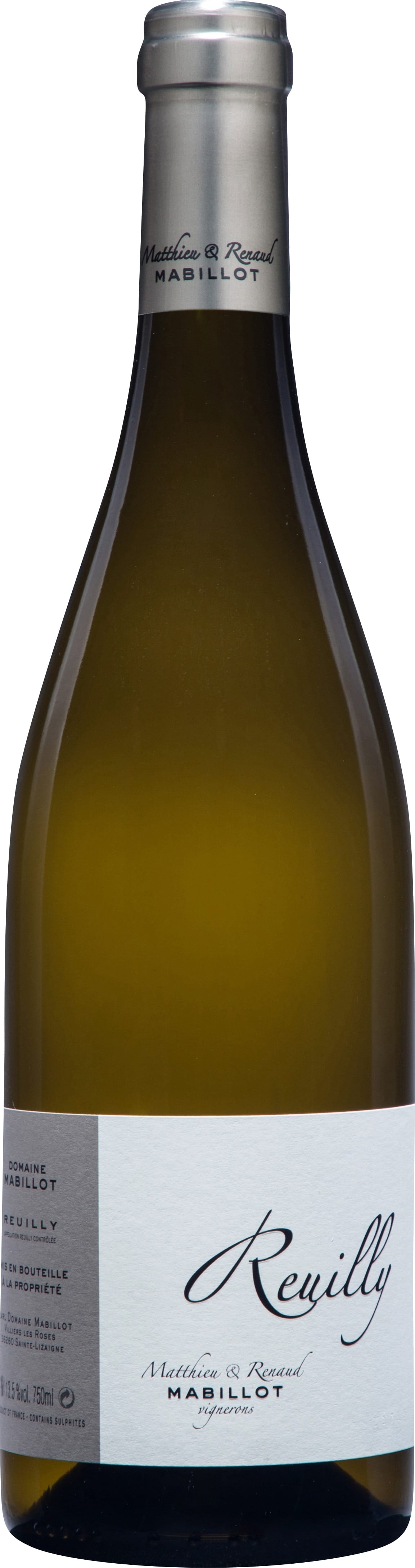 Domaine Mabillot Reuilly Sauvignon Blanc 2023 75cl - Buy Domaine Mabillot Wines from GREAT WINES DIRECT wine shop