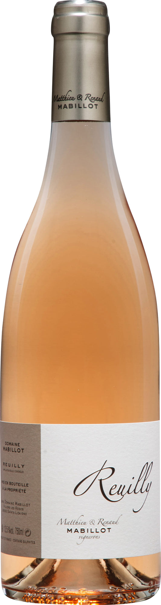 Domaine Mabillot Reuilly Rose Pinot Gris 2023 75cl - Buy Domaine Mabillot Wines from GREAT WINES DIRECT wine shop