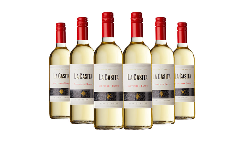 La Casita Sauvignon Blanc White Wine 75cl x 6 Bottles - Just Wines 