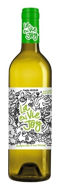 Domaine de Joÿ , 'La Vie en Joy'  Sauvignon Blanc Gros Manseng, Cotes de Gascogne 2022 75cl - Just Wines 