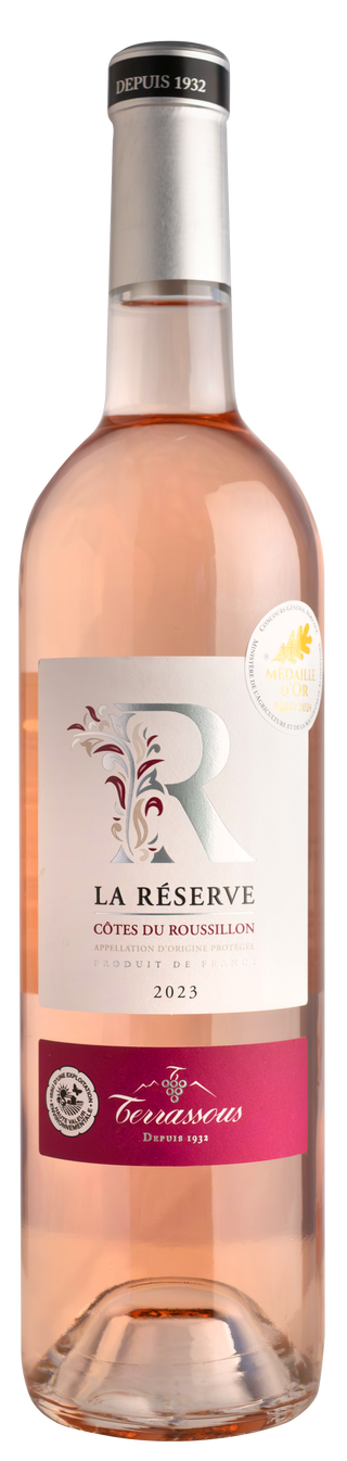La Réserve Rosé, AOC Côtes du Roussillon, Vignobles Terrassous 12x750ml - Just Wines 