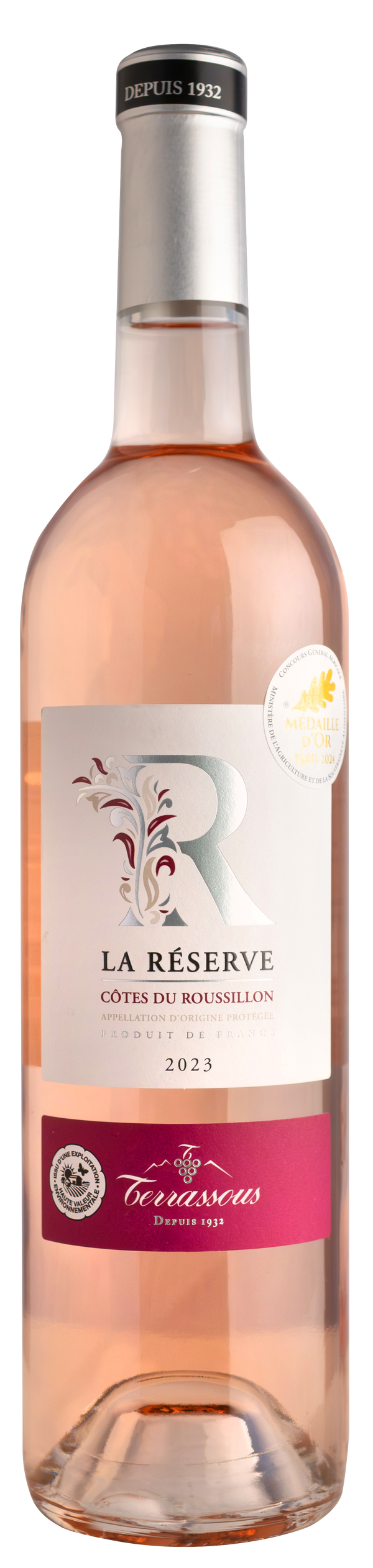 La Réserve Rosé, AOC Côtes du Roussillon, Vignobles Terrassous 12x750ml - Just Wines 