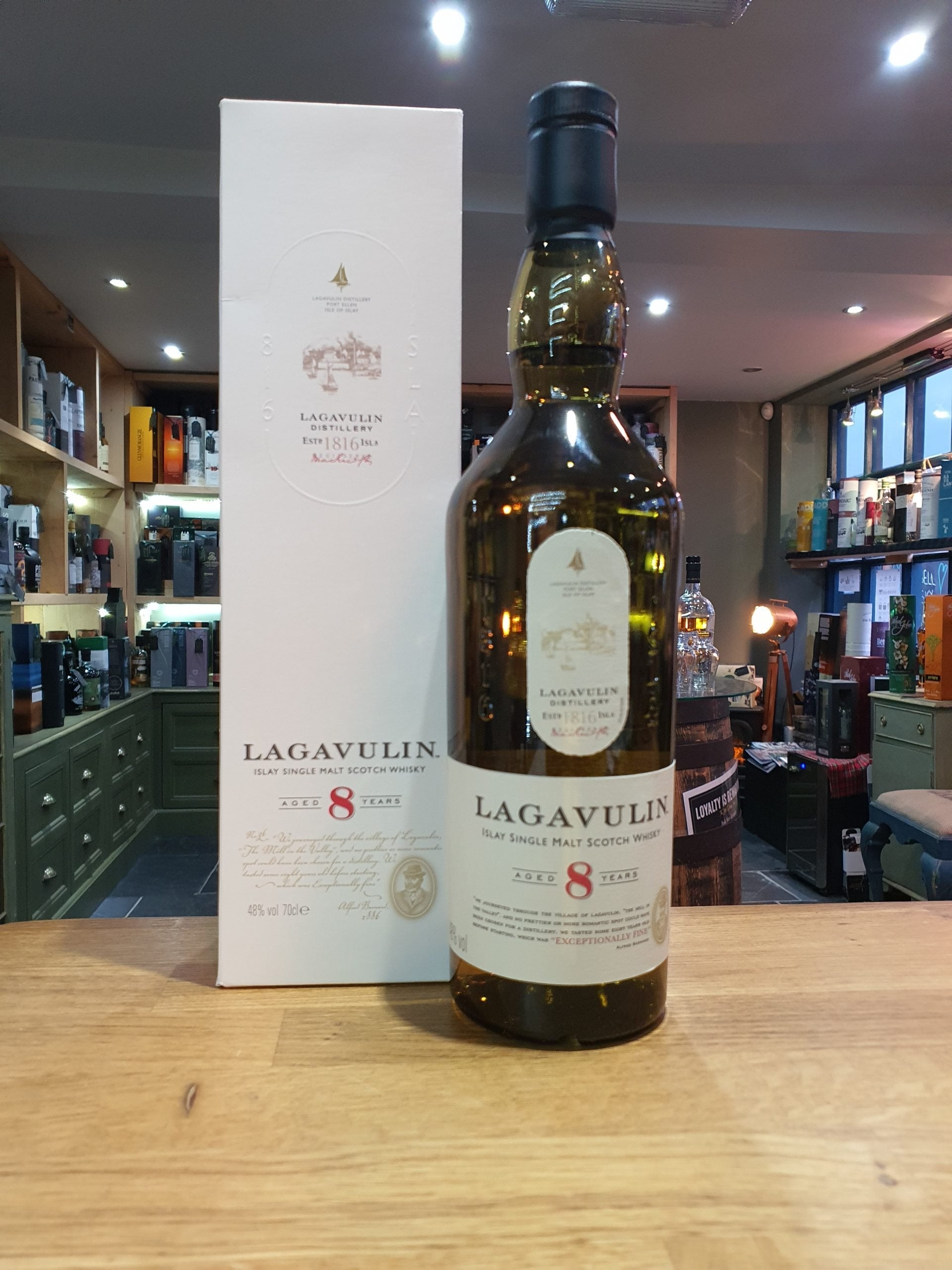 Lagavulin 8 Year Old 70cl 48% - Just Wines 