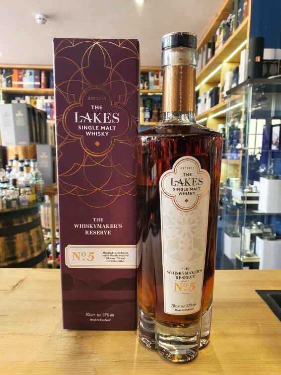Lakes The Whisky Makers Reserve No.5 52% 6x70cl - Just Wines 