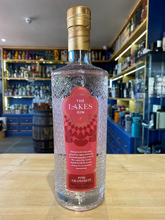 Lakes Pink Grapefruit Gin 70cl 46% - Just Wines 