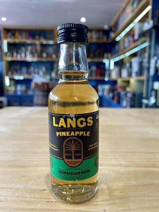 Langs Pineapple Jamaican Rum 37.5% 12x5cl - Just Wines 