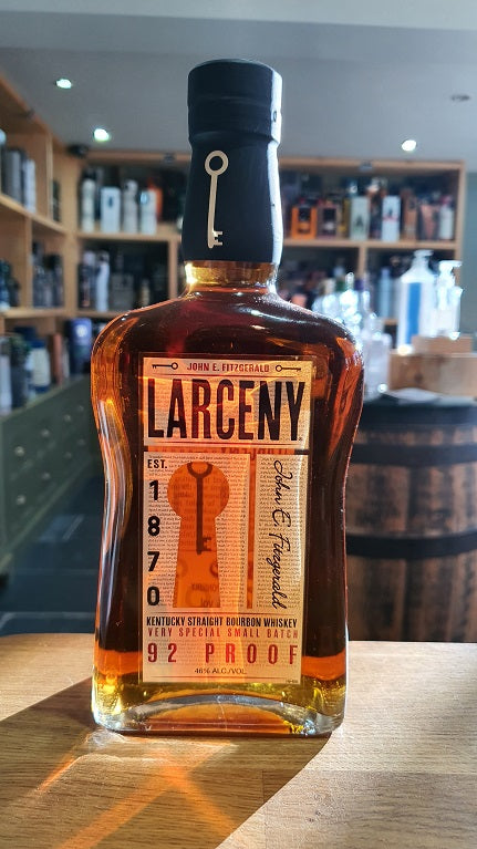 John E. Fitzgerald Larceny Kentucky Straight Bourbon 46% 70cl - Just Wines 