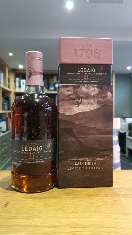 Ledaig 21 Year Old 1998 Masala Cask Finish 55.8% 70cl - Just Wines 