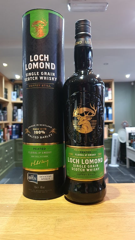 Loch Lomond Single Grain Peated 70cl 46% - Just Wines 