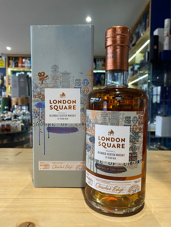 London Square Blended Scotch Whisky Aged 12 Years Series 1 70cl 40% - Just Wines 