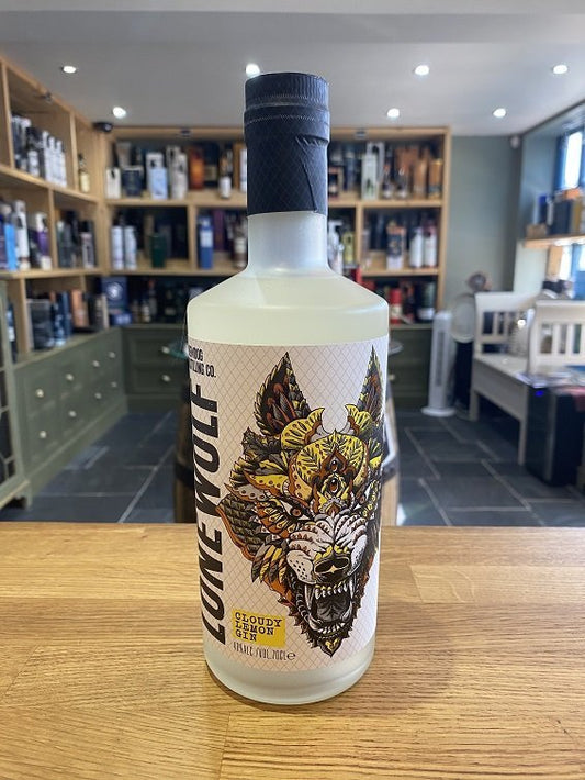 Lone Wolf Cloudy Lemon Gin 40% 70cl - Just Wines 