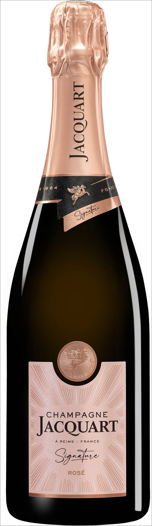 Champagne Jacquart Champagne Brut Signature Rose 75cl NV - Buy Champagne Jacquart Wines from GREAT WINES DIRECT wine shop