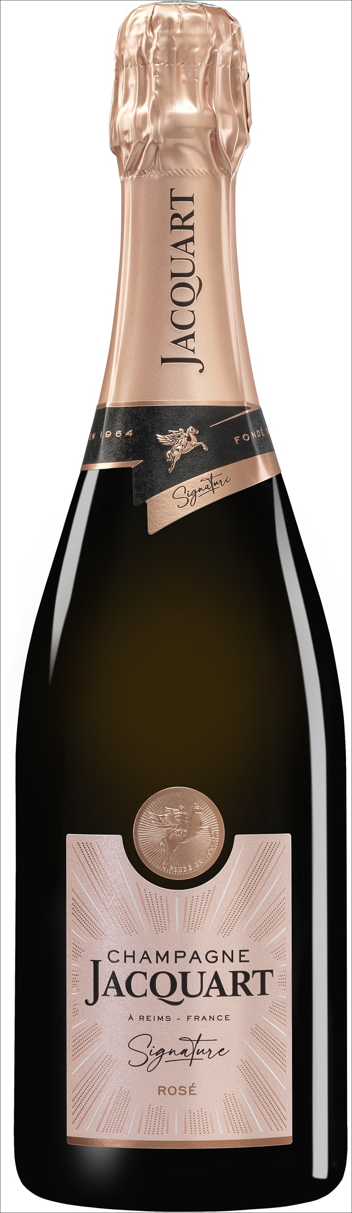 Champagne Jacquart Champagne Brut Signature Rose 75cl NV - Buy Champagne Jacquart Wines from GREAT WINES DIRECT wine shop