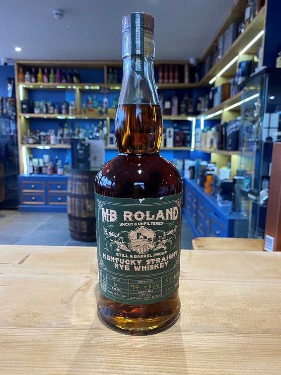 MB Roland Kentucky Straight Rye Whiskey 75cl 55% - Just Wines 