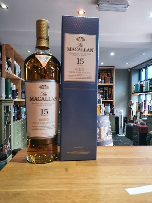 Macallan 15 Year Old triple cask matured 70cl 43% - Just Wines