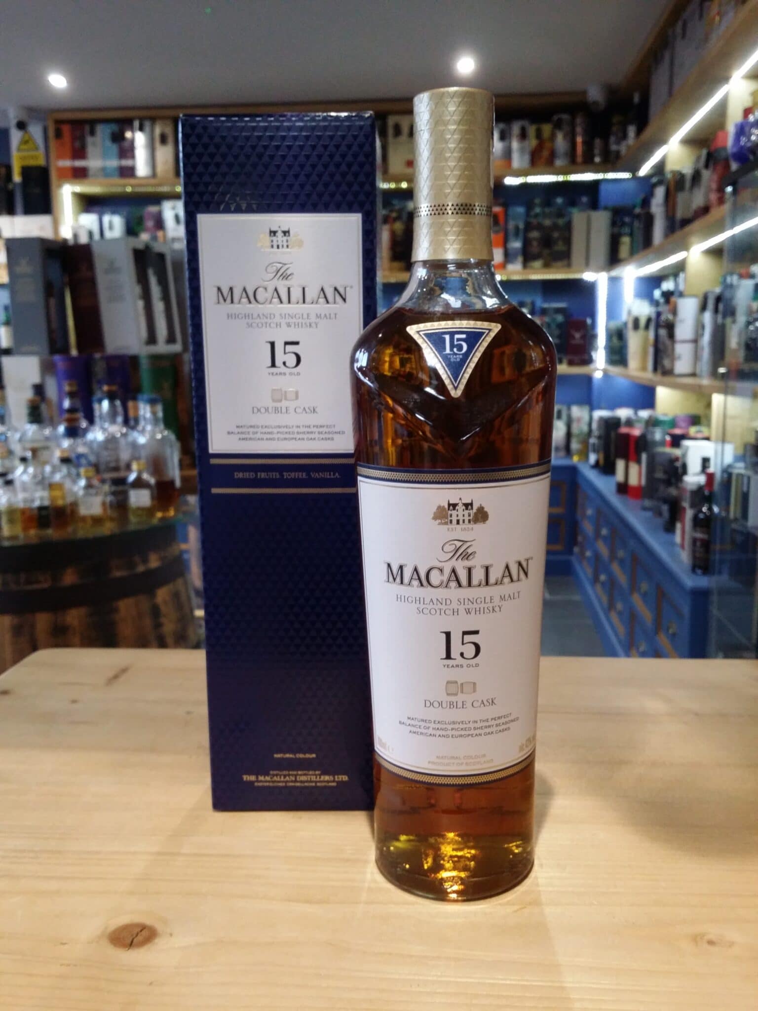 Macallan 15 Year Old Double Cask matured 70cl 43% - Just Wines 