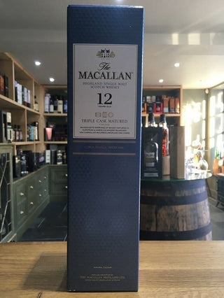 Macallan 12 Year Old Triple Cask Matured Fine Oak 40% 6x70cl - Just Wines 