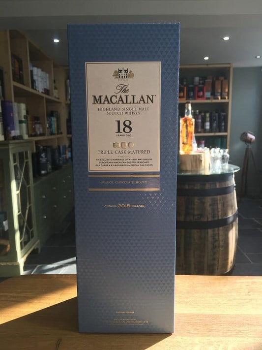 Macallan 18 Year Old Triple Cask 70cl 43% - Just Wines 