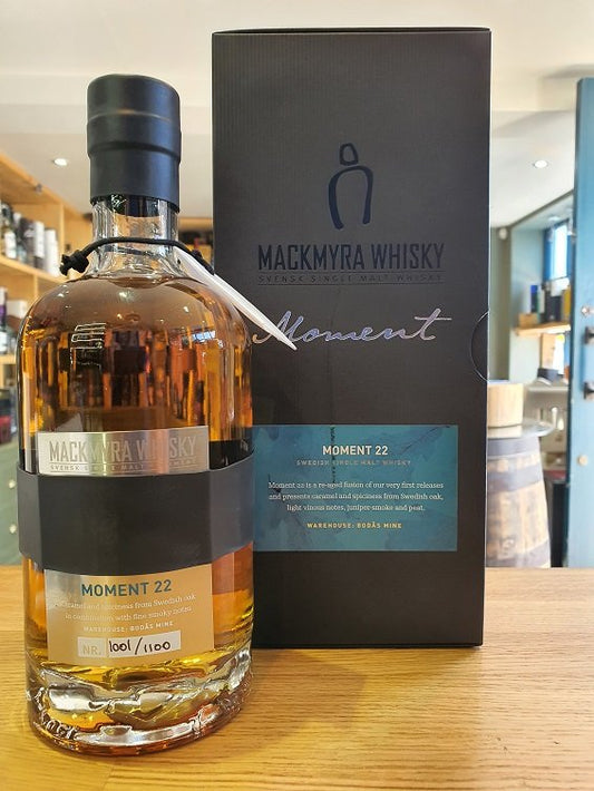 Mackmyra Moment 22 70cl 42.4% - Just Wines 