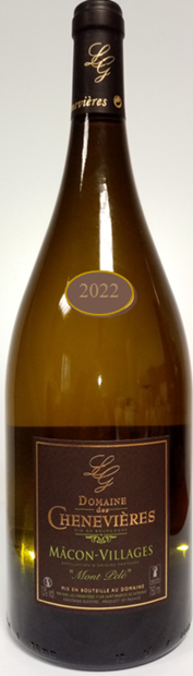 Domaine des Chenevieres, Macon-Villages Mont Pele 2023 75cl - Buy Les Chenevieres Wines from GREAT WINES DIRECT wine shop