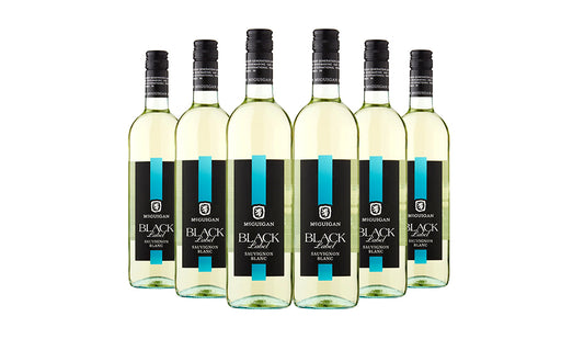 McGuigan Black Label Sauvignon Blanc White Wine 75cl x 6 Bottles - Just Wines 