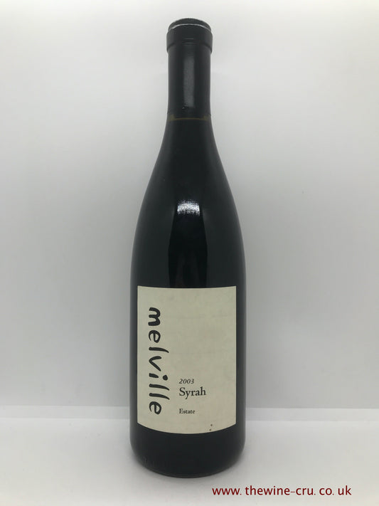 Melville Estate Syrah 2003 - Just Wines 