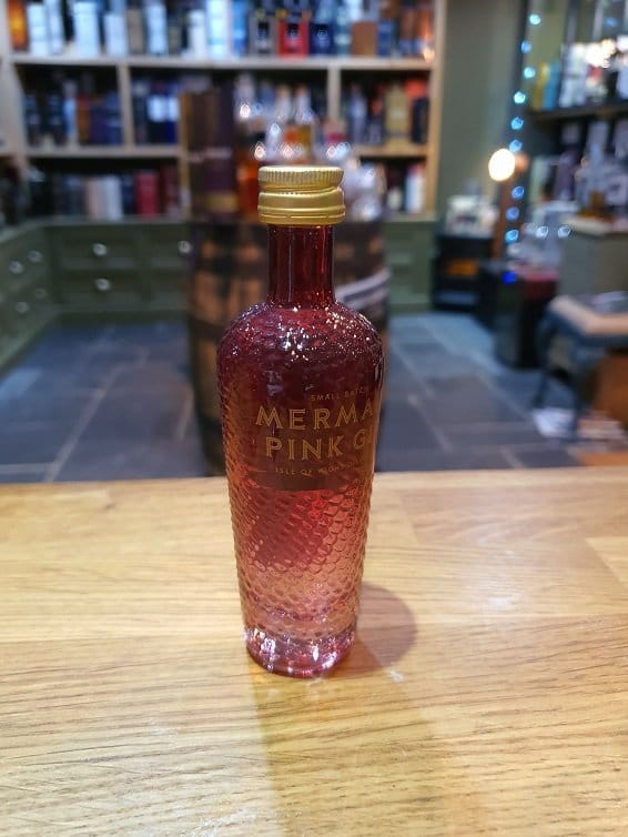 Isle of Wight Pink Mermaid Gin 38% 12x5cl - Just Wines 