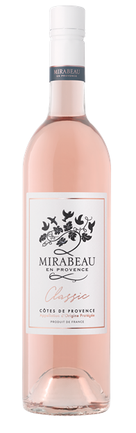 Mirabeau, Cotes de Provence, 'Classic' Rose 2023 75cl - Buy Mirabeau Wines from GREAT WINES DIRECT wine shop