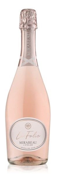 Mirabeau 'La Folie' Sparkling Rose  NV 75cl - Just Wines 