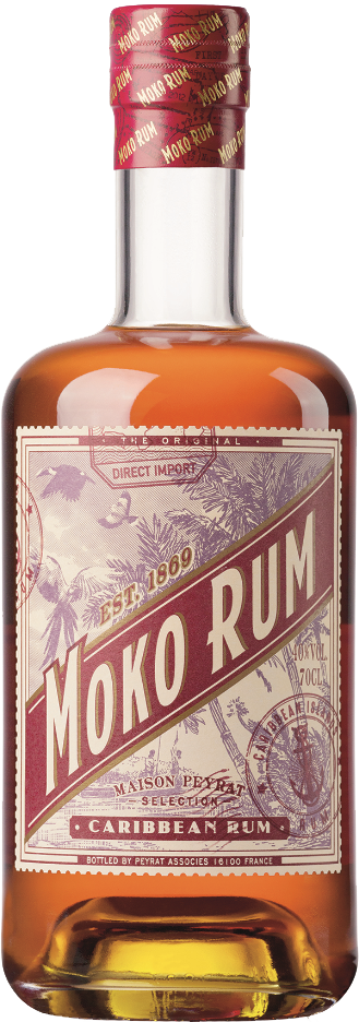 Moko Carribbean Blend Rum 1x75cl - Just Wines 