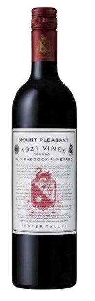 Mount Pleasant 1921 Vines, Old Paddock, Hunter Valley, Shiraz 2018 6x75cl - Just Wines 