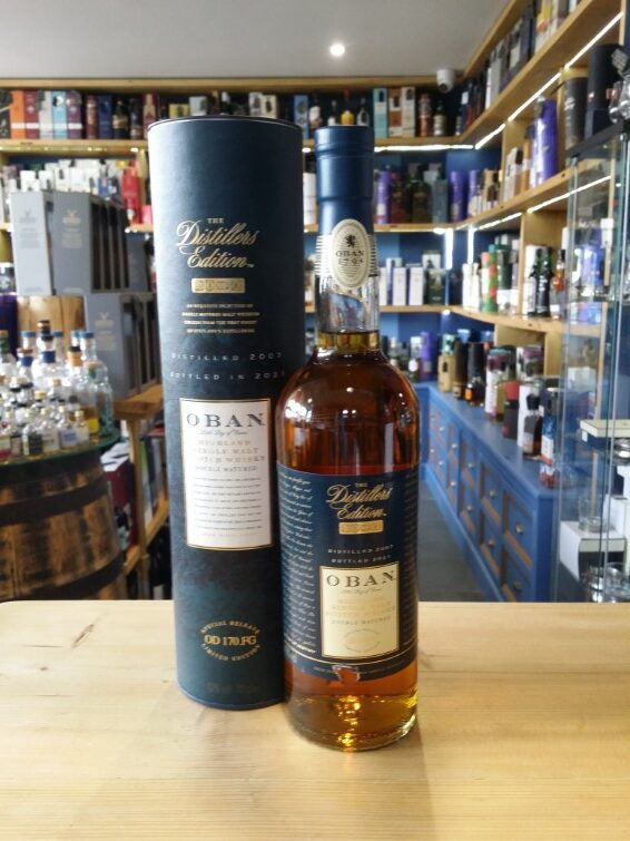 Oban The Distillers Edition 2007-2021 Monilla Fino Cask Limited Edition 43% 70cl - Just Wines 