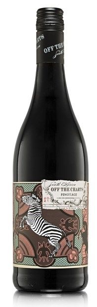 Bruce Jack Wines, Off The Charts, Breedekloof, Pinotage 2021 6x75cl - Just Wines 