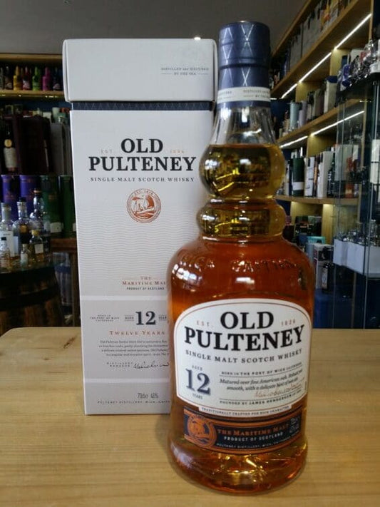 Old Pulteney 12 Year Old 70cl 40% - Just Wines 