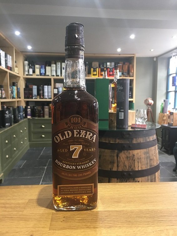 Old Ezra 7 Year Old Bourbon 101 Proof 70cl 50.5% - Just Wines 