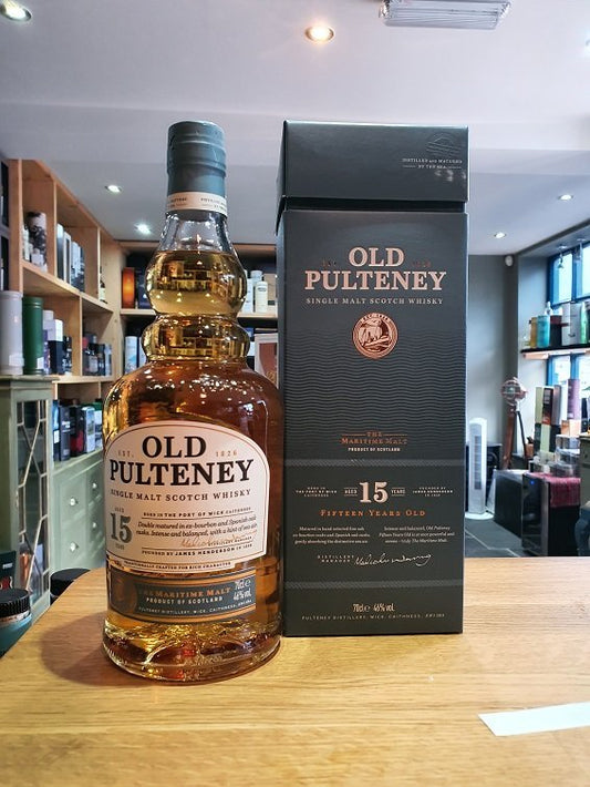 Old Pulteney 15 Year Old 70cl 46% - Just Wines 