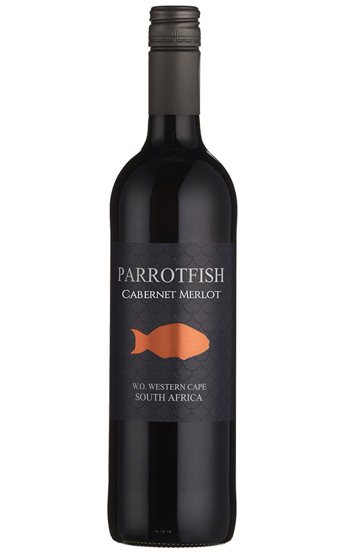 Parrotfish South Africa Cabernet Merlot Red Wine 75cl x 6 Bottles - Just Wines 