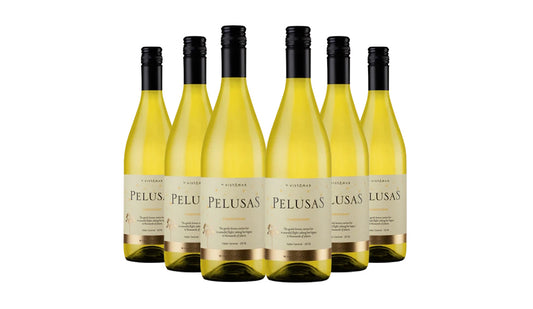 Pelusas Chardonnay White Wine 75cl x 6 Bottles - Just Wines 