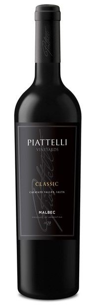 Piattelli Vineyards, Cafayate, Classic Malbec 2021 6x75cl - Just Wines 