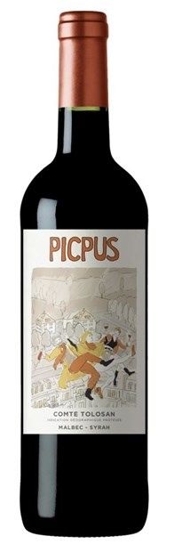 Les Vignobles St Didier Parnac, 'Picpus', Comte Tolosan, Malbec Syrah 2023 75cl - Just Wines 