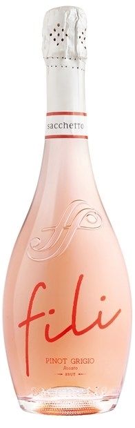 Sacchetto, 'Fili,' Veneto, Pinot Grigio Rosato NV 75cl - Buy Sacchetto Wines from GREAT WINES DIRECT wine shop