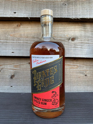 Pirates Grog Smokey Ginger Spiced Rum 37.5% 6x70cl - Just Wines 
